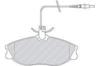 фото thumb №1, Ferodo тормозные колодки тормозные citroen xsara zx peugeot 3