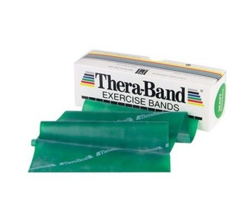 Эспандер THERA BAND, зеленая резина, 1,5 м