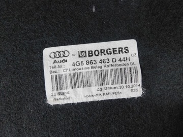 фото thumb №11, Audi a6 4g sedan обивка багажника пол 36km