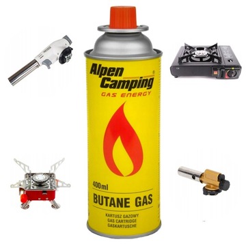 Газовый баллон Alpen Camping 400 мл 227 г