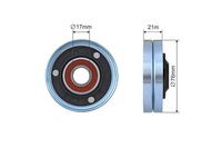 фото thumb №1, Ролик ремень многоручейковый audi a5, a6, a8, q7, r8, vw touareg 4.2-5.2 04-1