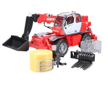 Погрузчик Manitou 02129 + захват для тюков 02332
