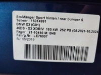 фото thumb №10, Bmw x3 g01 бампер задній задня відбивач лівий правий джгут 6 pdc kompl.