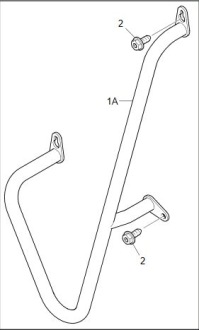 фото thumb №4, Кронштейн закабінний ручка поручень scania r s p g ngs ngt 2771401 b-b