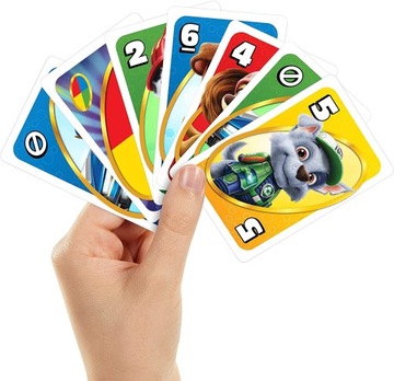 КАРТОЧНАЯ ИГРА «ЩЕНЯЧИЙ ПАТРУЛЬ» UNO JUNIOR семейная игра
