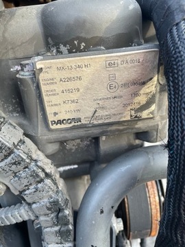 фото thumb №5, Двигун комплектний daf euro6 460km mx13 paccar 340h1