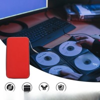 фото thumb №11, Сумка do хранение дисков cd, przenośny portfel, чехол na плита автомобильные, ultra cienkie, do przenoszenia дисков dvd