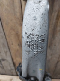 Audi q7 4m поворотный кулак правый перед 4m0407242j 4m0407696c с Разборки, фото thumb