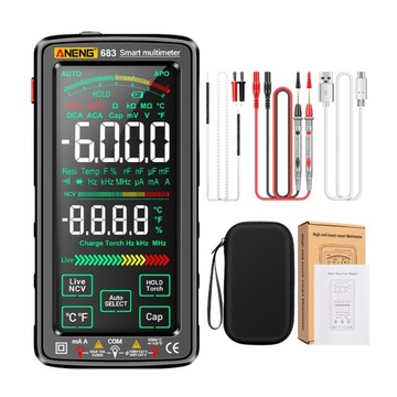 ANENG 683 6000 отсчетов большой цифровой мультиметр с