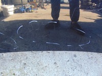 фото thumb №6, Капот крышка двигателя vw golf vi 6 5k0823155f чёрная демонтаж