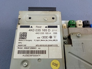 фото thumb №6, Audi a6 c8 мультимедиа навигация считыватель 4k0035165d