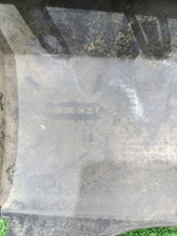 Mercedes gle 166 дифузор спойлер бампера задній задній хром om Зі Шроту, фото thumb