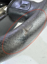 К обшивка руль кожаный многофункциональный audi a3 8p a4 b7 с Разборки, фото thumb