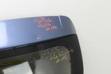 фото thumb №5, Крышка багажника зад kia rio iii рестайлинг 14-17r eu2