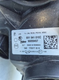 фото thumb №8, Skoda fabia 3 iii 14- лампа правая передняя перед 6v1941016c