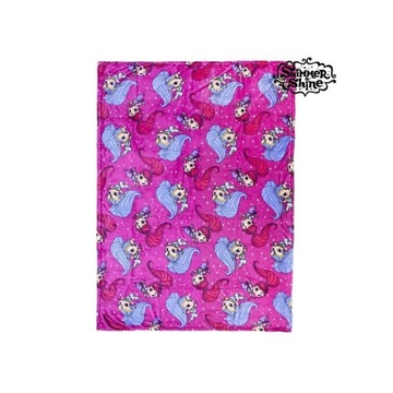 Комплект одеяла Shimmer and Shine + тапочки 26-27
