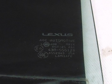 фото thumb №3, Стекло дверь боковая правая зад правый lexus ls iv ls460 ls600h 06- двойная