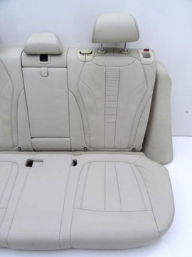 фото thumb №11, Bmw x5 f15 13-18 сиденья комфорт диван бежевая кожа европа 5 человек 40km