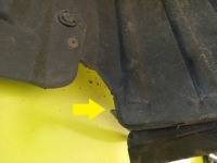 фото thumb №4, Подкрылок pp правое перед nissan qashqai +2 рестайлинг 11r