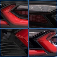 фото thumb №7, Chevrolet camaro 2016- лампа лампы задняя led комплект vland red + задний ход eu