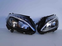 фото thumb №12, Mercedes c клас w205 фара ліва led high perform