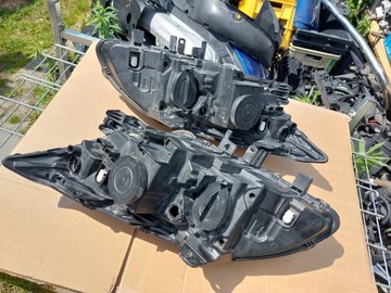 фото thumb №11, Лампи перед ліва права laguna iii європа чорні лінза комплект