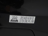 Комплект  бампер перед передний pod омыватель audi a3 8v 3d / 5d чёрный ly9b Киев, фото thumb