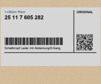 фото thumb №1, Тримач. dzw. zm. передача. з osł., skóra/6-b. mini r56 lci clubman r55 lci coupé