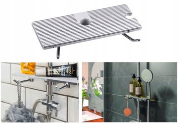 ПОЛЬША VALVEX смеситель для душа + душевой набор RAIN SHOWER с ПОЛОЧКОЙ