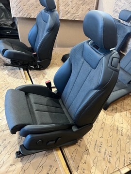 фото thumb №12, Audi a5 8w7 cabrio купе s line сидіння диван обшивки тунель комплект оригінал