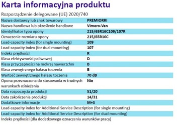 4 x 215/65r16c ВСЕСЕЗОННЫЙ ФУРГОН C BUS DB 70 дБ 2024 г.