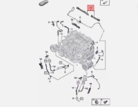 фото thumb №10, Porsche 911 992 carrera 4 gts gt3 кронштейн датчика температури шланг