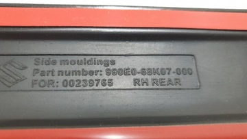 фото thumb №12, Планка двері комплект suzuki alto 990e0-68k07