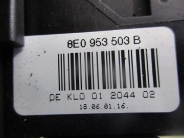 фото thumb №6, Audi a4 b6 sedan перемикач комбінований змотувач модуль 8e0953503b