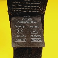 фото thumb №2, Pas безпеки правий перед mini one cooper r50 - 53 3d 1505913 nr60