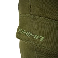 Женские мотоциклетные брюки SHIMA GIRO 3.0 LADY KHAKI зеленого цвета — БЕСПЛАТНЫЕ ПОДАРКИ