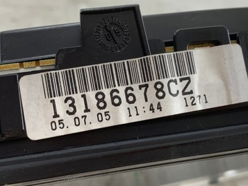 фото thumb №8, Спидометр 13186678cz opel vectra c signum 1.9 cdti