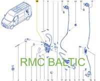 фото thumb №16, Новий оригінальний номер замок двері задня renault master iii iv 906126247r 906123257r