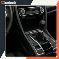 фото thumb №8, Ручка перемикання передач універсальна важіль do перемикання 6 передач ступенева шкіра