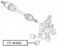 фото thumb №2, Nty ztt-sb-003d подшипниковый узел, рычаг