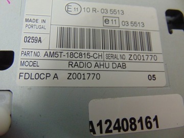 фото thumb №13, Радіо cd заводські ford c-max mk2 am5t-18c815-ch
