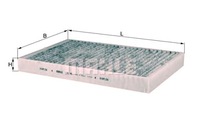 фото thumb №1, Mahle фильтр кабины с углем активированным mahle