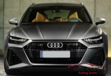 фото thumb №14, Бампер перед решётка радиатора audi a6 c8 4k 18-.. wz rs6 s6 s line quattro acc