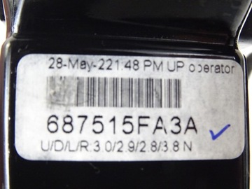 фото thumb №10, Micra k14 решётка воздуховод средняя 687515fa3a