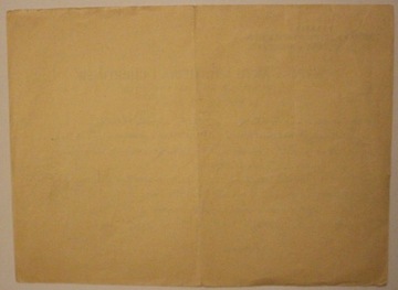 ВЫПИСКА ИЗ СВИДЕТЕЛЬСТВА О РОЖДЕНИИ И КРЕЩЕНИИ - ВАРШАВА 1943 г.
