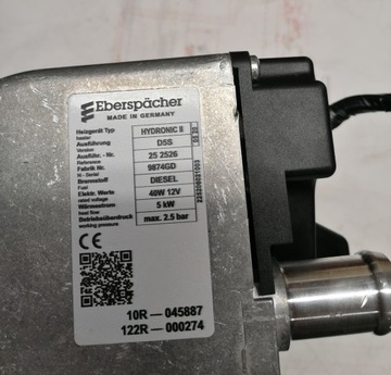 фото thumb №5, Eberspacher hydronic ii d5s renault opel