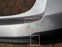 фото thumb №2, Subaru forester iv бампер зад задній 12-15