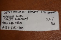 фото thumb №5, Планки накладки порогові led комплект mercedes w167 1