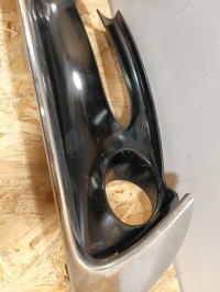 Решітка бампера ліва протитуманна фара led хром renault scenic 3 рестайлінг  623845685r Доставка, фото thumb