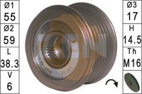 фото thumb №2, Колесо ременное генератора era do kia sorento ii 2.0